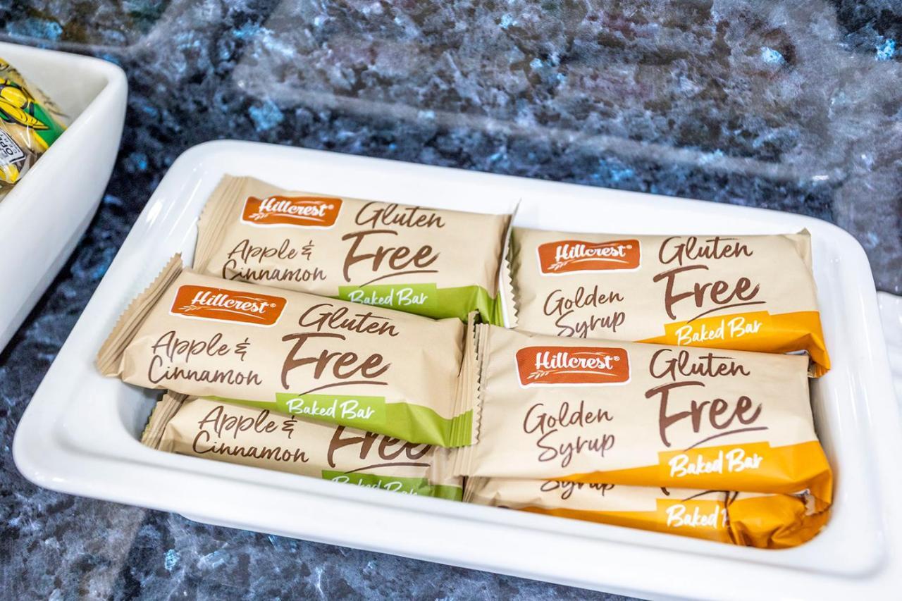 ฮอว์เคสบูรี่เรซคลับโมเต็ล วินเซอร์ ภายนอก รูปภาพ Gluten-free bars
